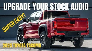 2024 TOYOTA TACOMA JBL MODEL | Plug & Play Amp EASY Installation & Review