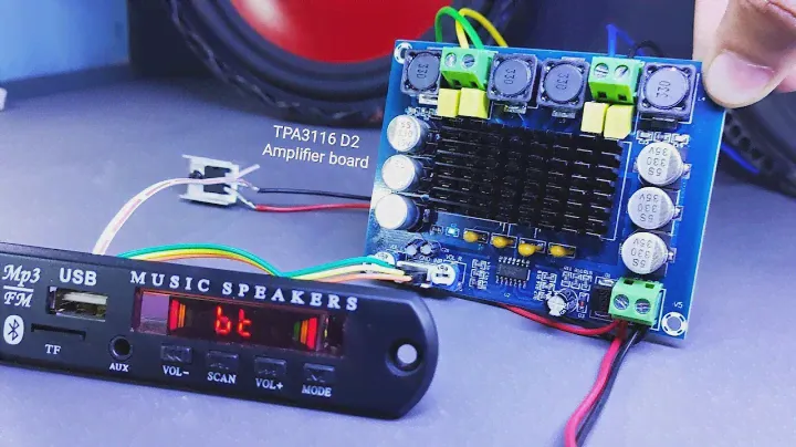 120w + 120w TPA3116 D2 Stereo Amplifier Board | Bluetooth Amplifier