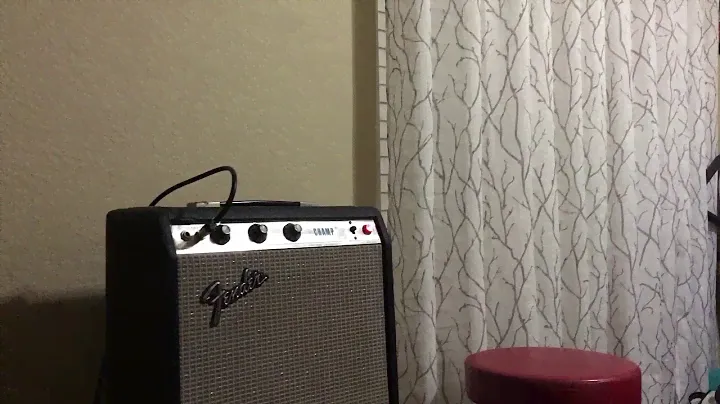 Vintage Fender Champ amp