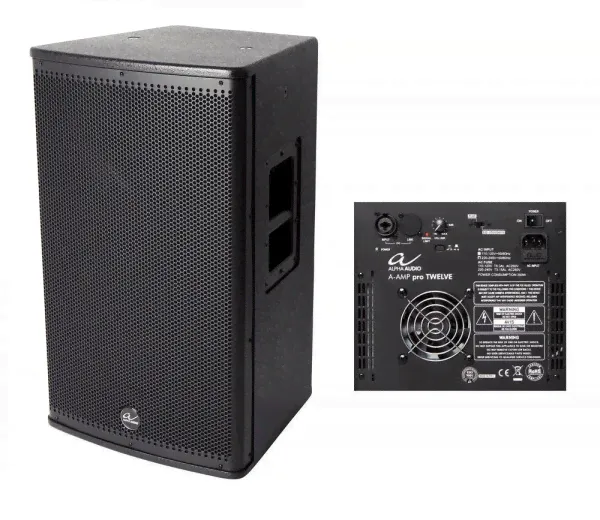 Акустическая система Alpha Audio A-Amp pro Twelve 12 350Вт активная-0