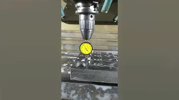 Haas cnc machine for checking depth