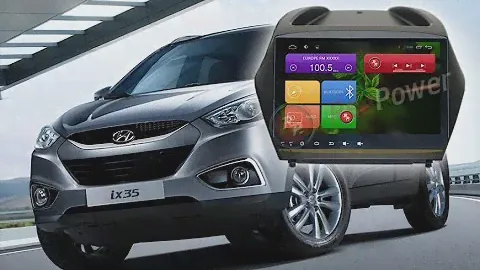 Автомагнитола Hyundai IX35 Redpower 21047B. Внешний вид.