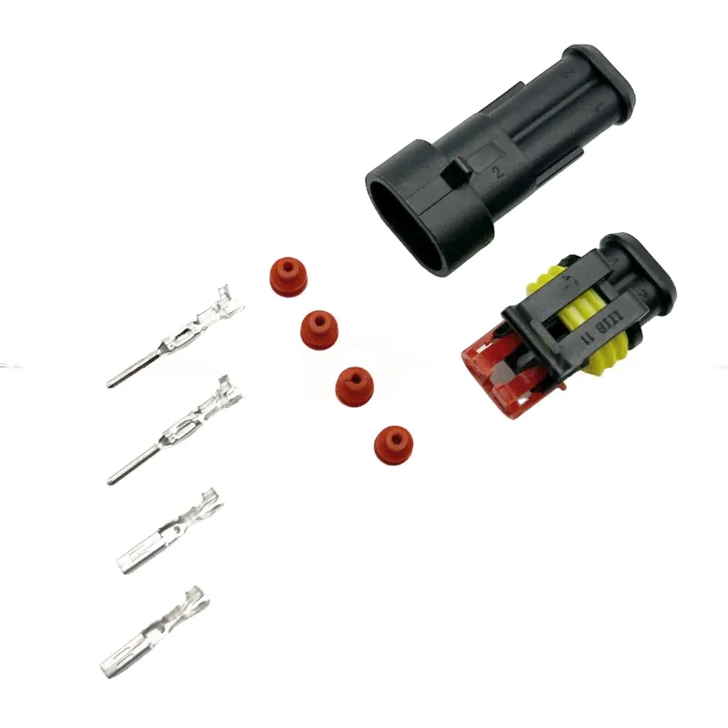 Разъем AMP SuperSeal 2PIN 1.5 (комплект)-0