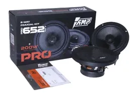 Акустика коаксиальная AMP PRO 652 2-х полосная, 75-150Вт, 6.5" (16.5см) 2шт