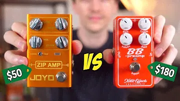 Joyo Zip Amp vs Xotic BB Preamp v1.5 - $50 vs $180 Overdrive Pedal