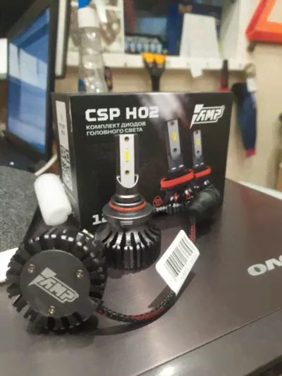 Светодиод головного света AMP CSP H02 H11 / H16 / H8