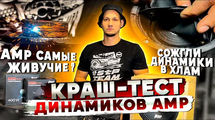 ОБЗОР И КРАШ-ТЕСТ ДИНАМИКОВ AMP FR80M38 И AMP FR65M34 | НАДЕЖНЕЕ АРНОЛЬДОВ???