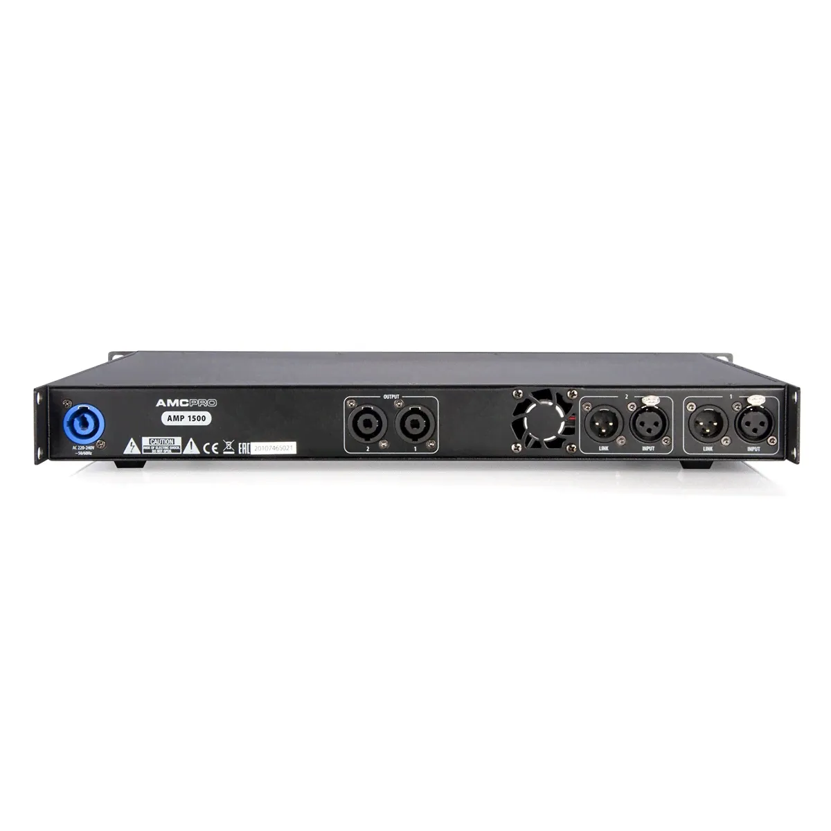 AMC AMP 1500 2-канальный усилитель мощности, 2 х 1500 Вт (4 Ом)