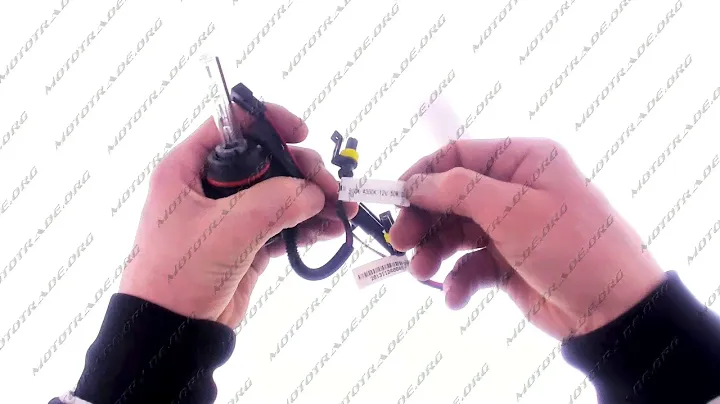 K 2353 Лампы биксеноновые пара   HB1 12V 50W DC AMP   4300K, пара