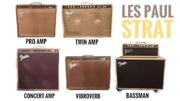 5 Classic BROWNFACE Fender Amps! COMPARISON