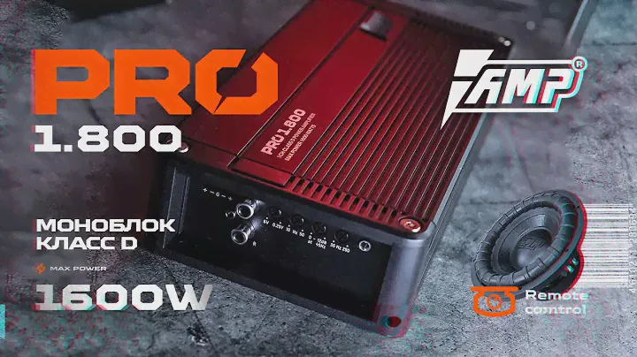 Усилитель AMP Pro 1 800