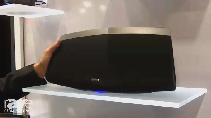 CEDIA 2015: Denon Features Its Large HEOS 7 Speaker, Part of the HEOS Wireless Audio System