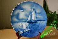 Тарелка настенная Море и Парусник VILLEROY&amp;BOCH Редкость