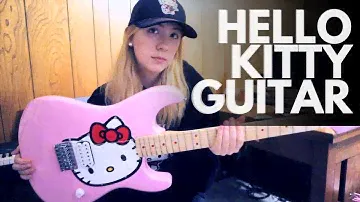 My Favorite Guitar | Hello Kitty x Fender 2024 Squier Guitar Review
