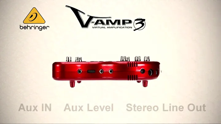 Simulador de amp - V-AMP 3 - Behringer