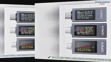 ✔️Type-C Multi-function Digital Display DC Voltage Ammeter Power Meter D