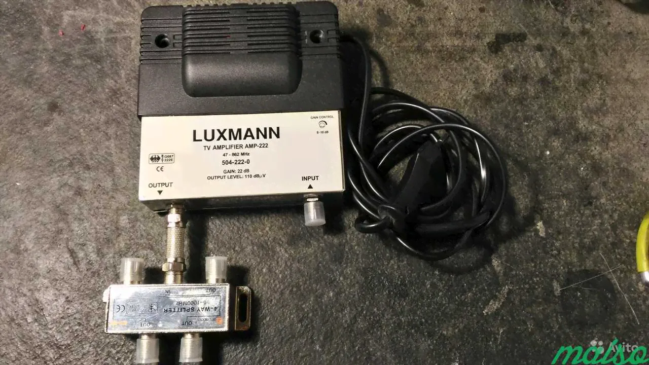 Антенный усилитель luxmann AMP-222 в Санкт-Петербурге-1