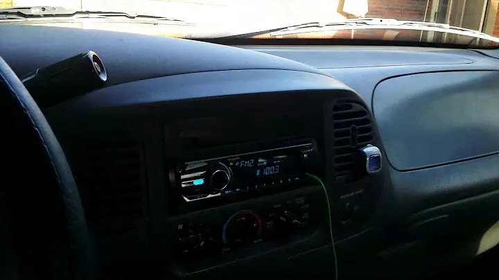1999 F150 sub and amp setup