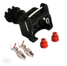 AMP 282189 Разъем гнездовой 2 pin, датчика детонации ГАЗ