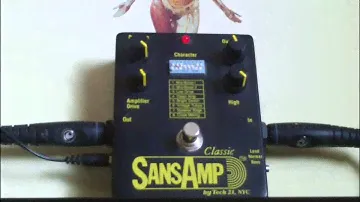 sansamp classic tech 21 - Kurt Cobain settings - in utero riffs