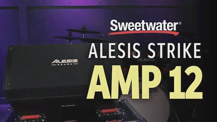 Обзор драм-усилителя/монитора Alesis Strike Amp 12