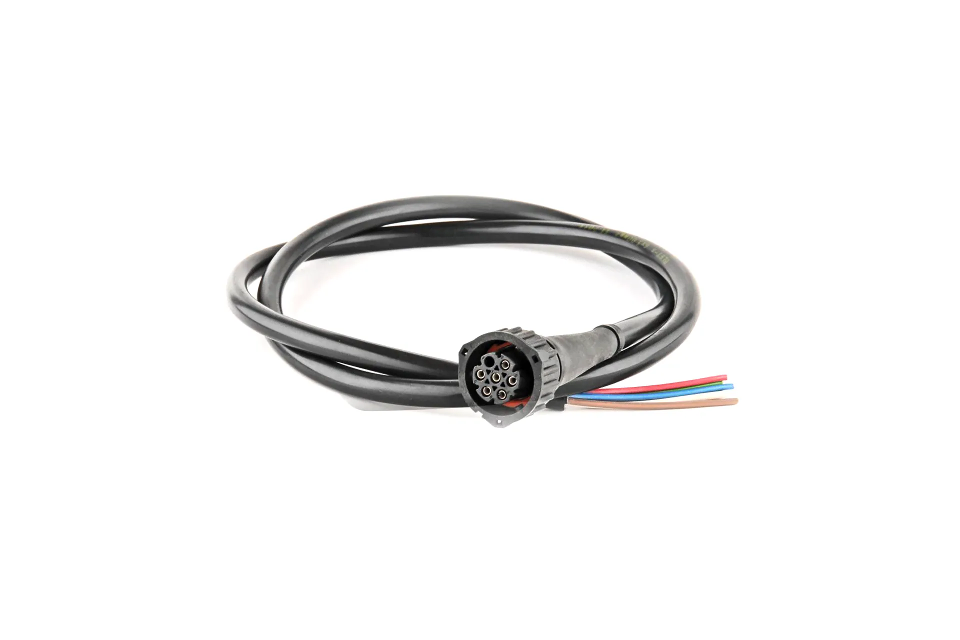 Fristom WTY AMP 7PIN M10 7-пиновая вилка с проводом 6х0,75мм², длиной 1метр