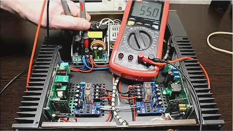 Импульсный БП для усилителя "Клон NCORE". Тор надёжней 😥