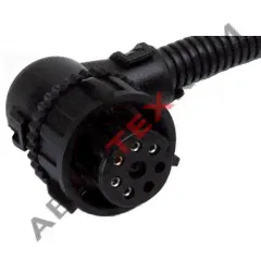 Разъём гнездовой 9800682С (байонетный AMP, 6 конт.) угловой-0