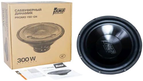 Сабвуферный динамик AMP PROMO 150 124(4 Ом, rms150)-0