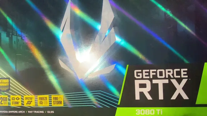 Zotac 3080 Ti AMP Holo Black Edition Распаковка и обзор + первоначальные мысли Серия 30XX Nvidia RTX