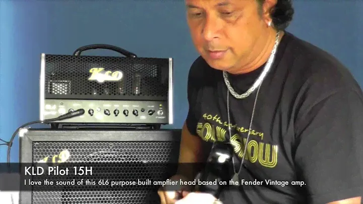 KLD Amp Pilot 15H with Celestion Greenback
