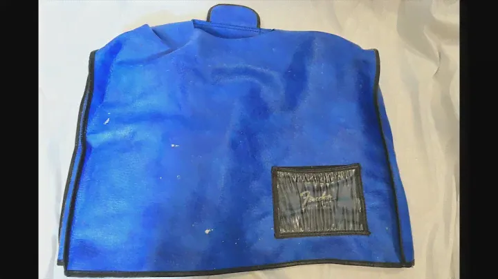 Fender Vibrolux Guitar Amp Cover Blue (Rare)