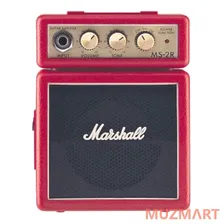 Marshall MS-2R MICRO AMP (RED) Портативный гитарный усилитель