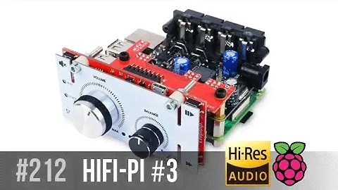 Raspberry Pi с цифровым усилителем HiFi-Pi #3, 2x60 Вт SSM3582x2