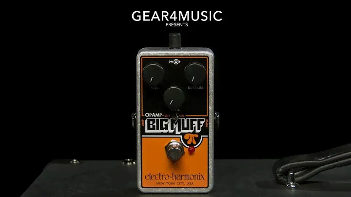 Electro Harmonix Op-Amp Big Muff Pi Distortion Sustainer | Gear4music demo