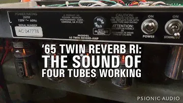 '65 Twin Reverb RI | The Sound of Four Tubes Working