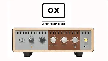 Universal Audio Ox Amp Top Box Demo | UniqueSquared.com