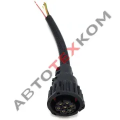 Разъем гнездовой 71227715B байонетный AMP-7*1,5 Din-bayonet (розетка) 7-ми контактный (прямой) ТАС-680080