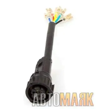 Разъем заднего фонаря байонетный AMP 6 контактов-0