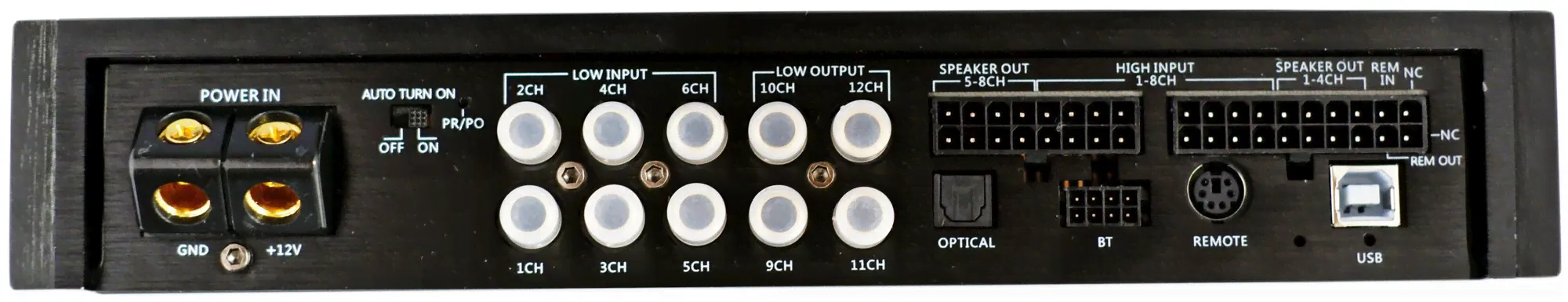 Micromega Усилитель автомобильный 8-канальный AMP DA-80.8DSP Pyromania усилители-3