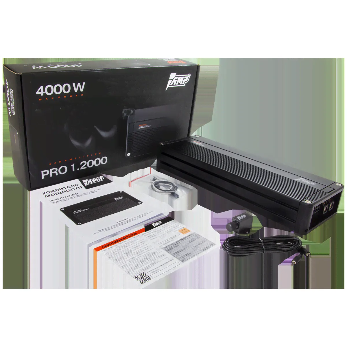 Усилитель AMP PRO 1.2000 характеристики-0