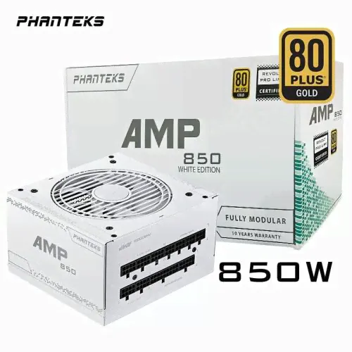 Блок питания компьютера,PHANTEKS AMP 850W, белый-0