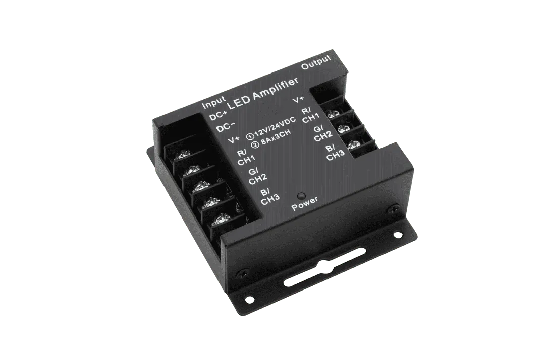 Усилитель AMP-RGB-24A-Bl AMP-RGB-24A-BL SWG-0