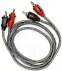 Кабель RCA AMP FRCA-1 Межблочный RCA кабель, 1м. ,медь+экран оптом в Екатеринбурге или в Свердловской области-1