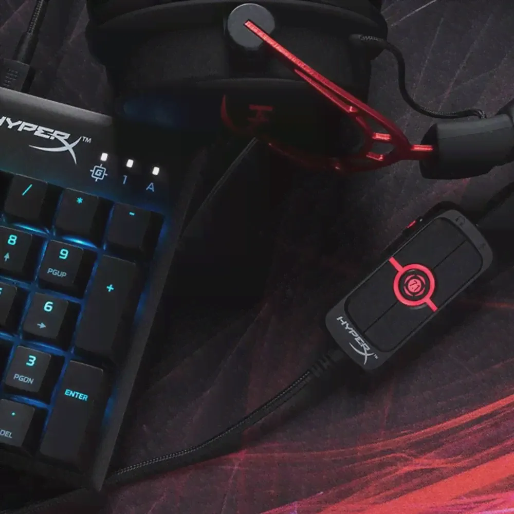 🛍 Внешняя звуковая карта HyperX Amp (Black) встроенная звуковая карта DPS-3