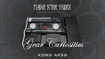 Gear Curiousities: Korg AX5G - My First Multi Effects Processor!