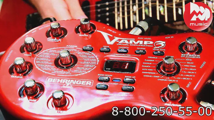 Гитарный процессор BEHRINGER V-AMP 3