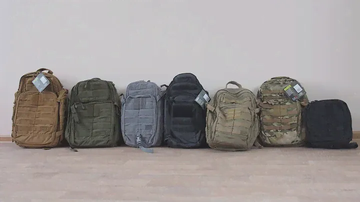 Различные цвета рюкзаков 5.11 Tactical