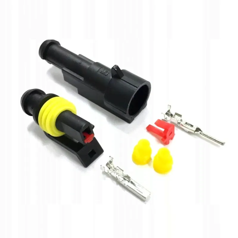 ZŁĄCZE 1 PIN SUPERSEAL HERMETYCZNE 1,5mm2 AMP TYCO