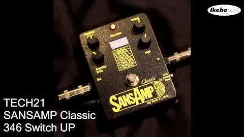 【池部楽器店】TECH21 SANSAMP Classic